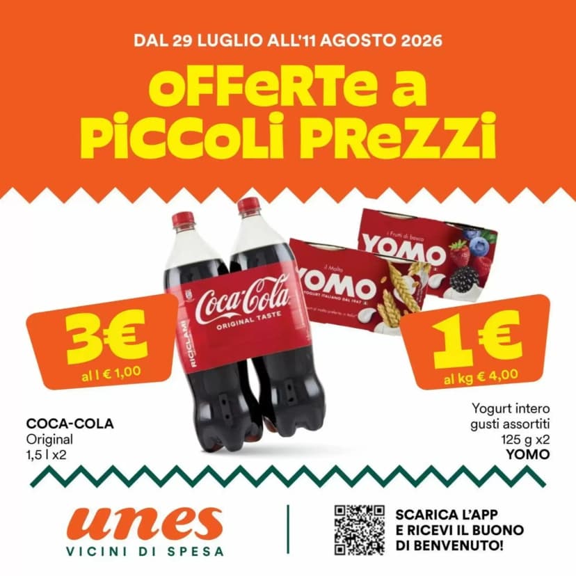 Volantino Unes