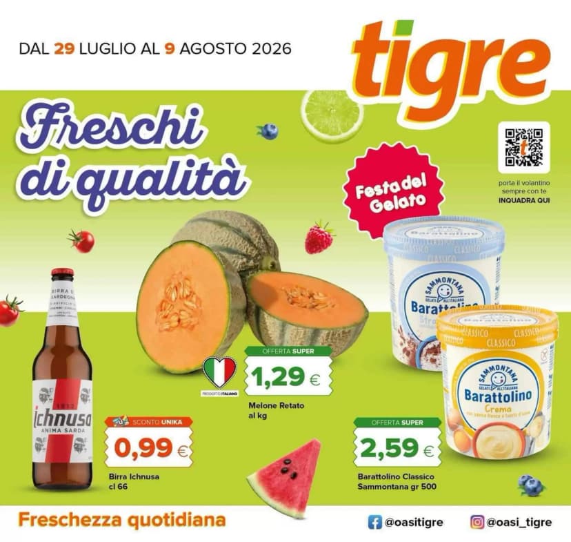 Volantino Tigre