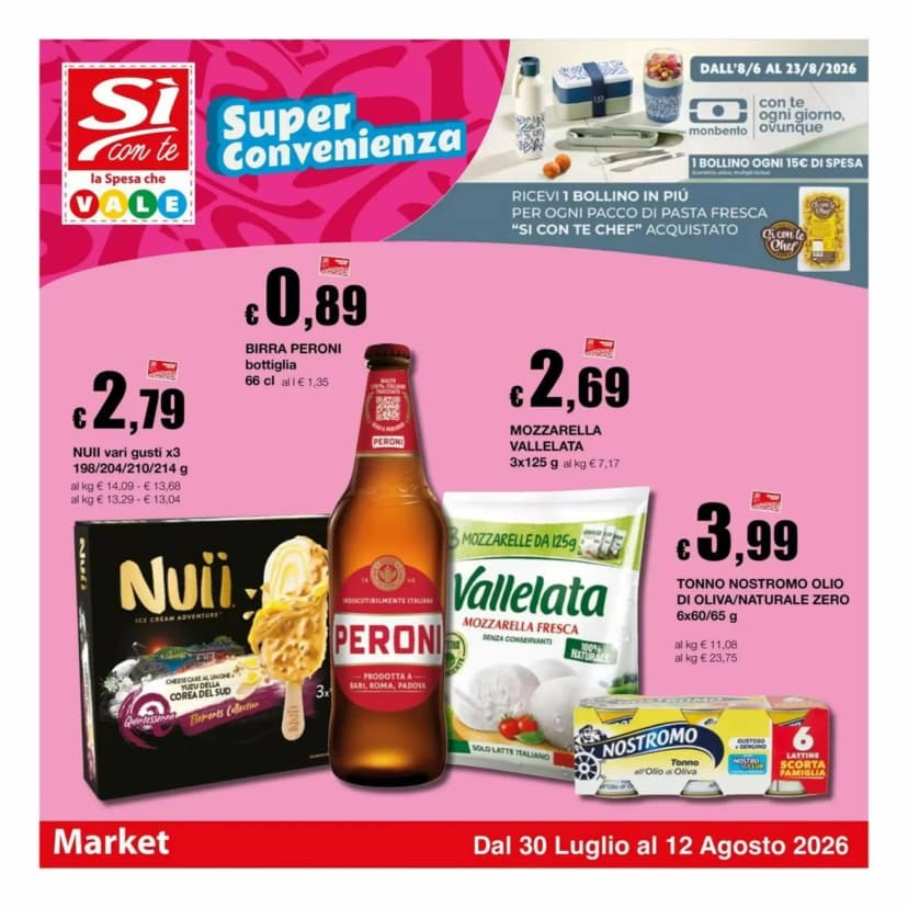 Volantino Si con te supermercato