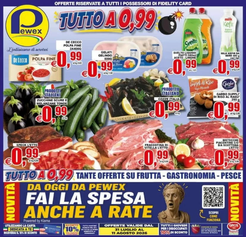 Volantino Pewex
