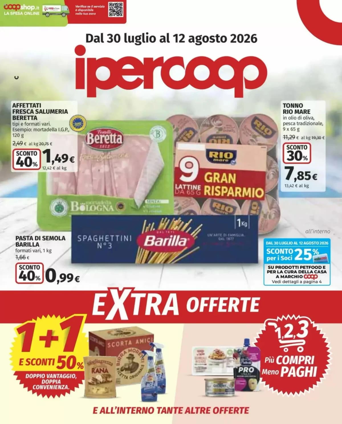 Copertina volantino Ipercoop