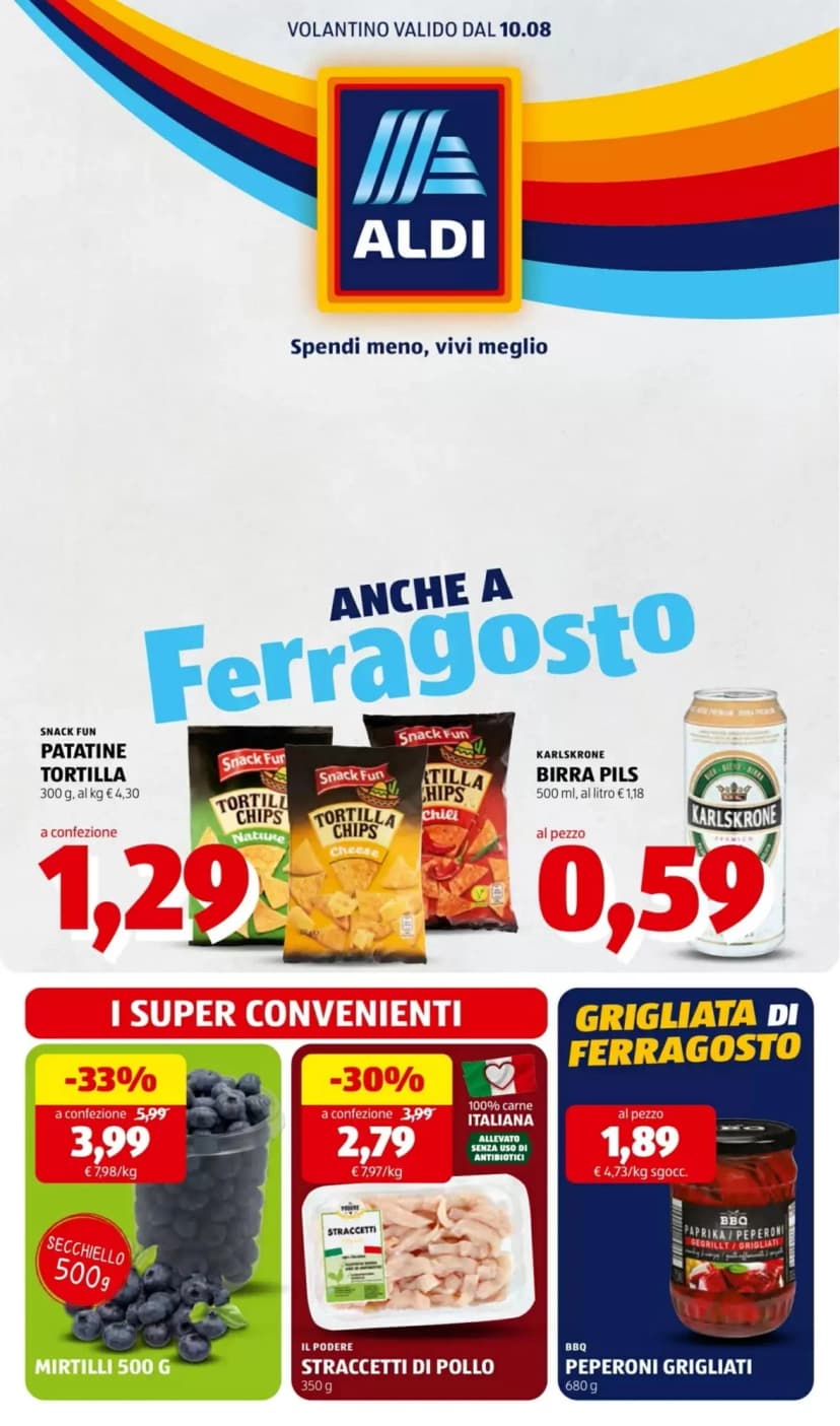 Volantino Aldi