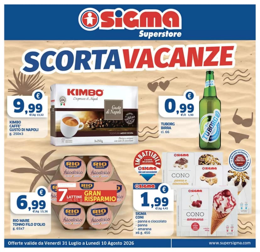 Volantino Sigma Superstore