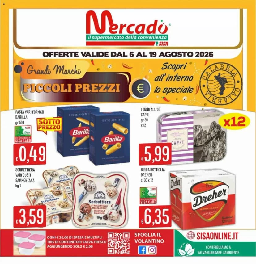 Volantino Mercadò