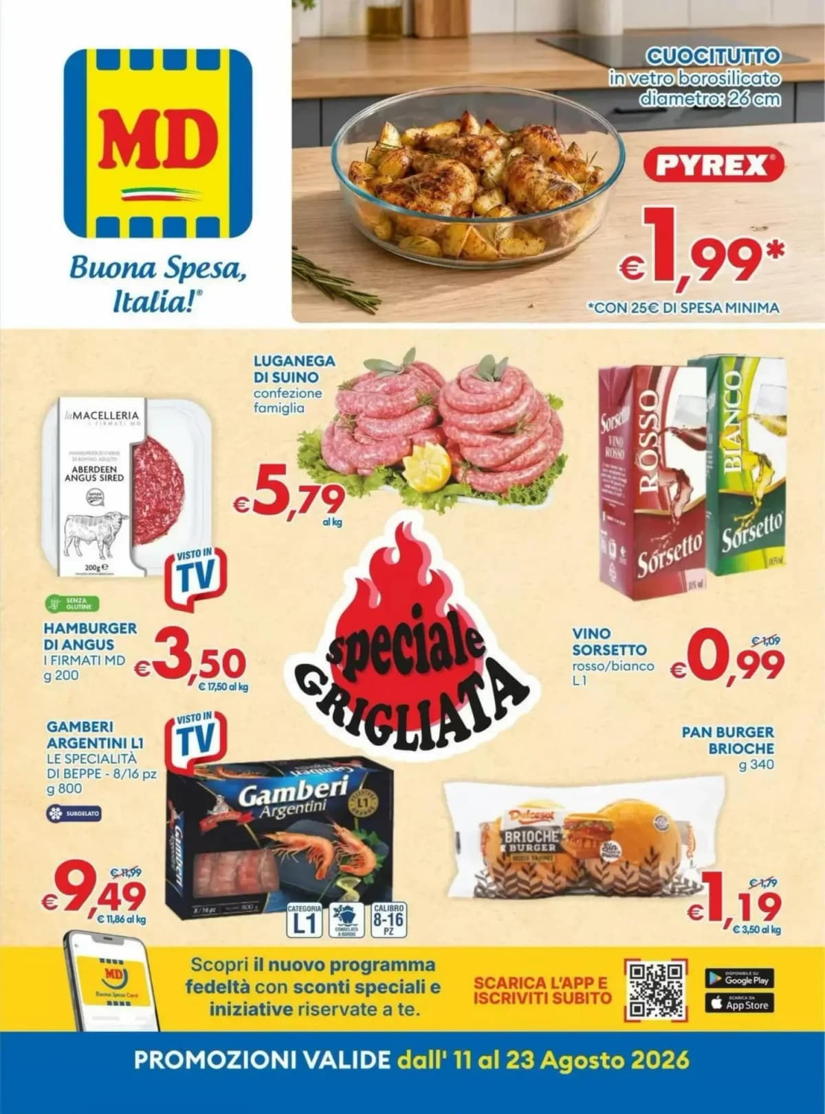 Copertina volantino MD