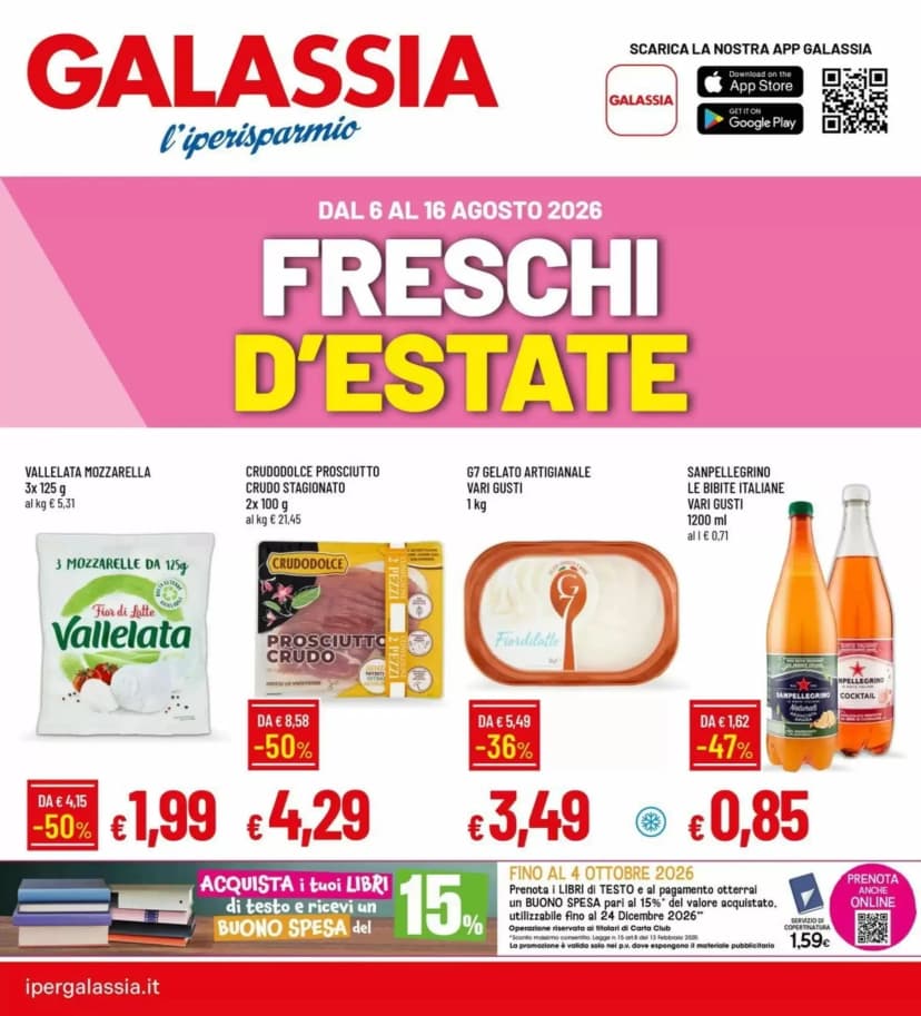 Volantino Galassia