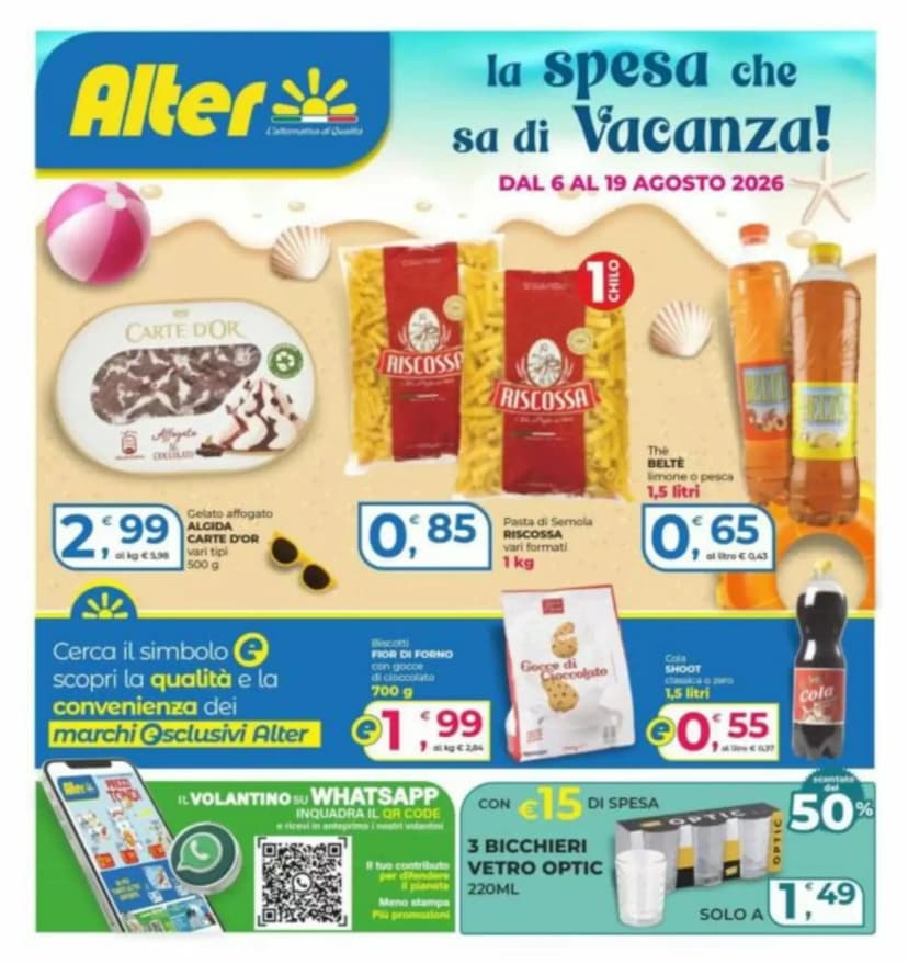 Volantino Alter Discount