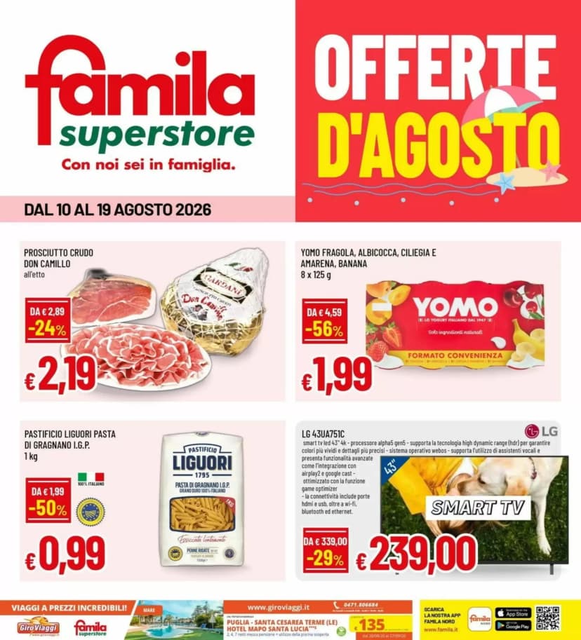 Volantino Famila Superstore