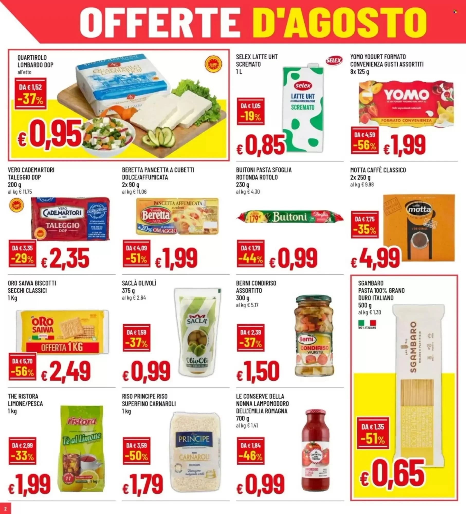 Pagina 2 - Anteprima Volantino Famila: Offerte valide dal 10 al 19 Agosto 2026