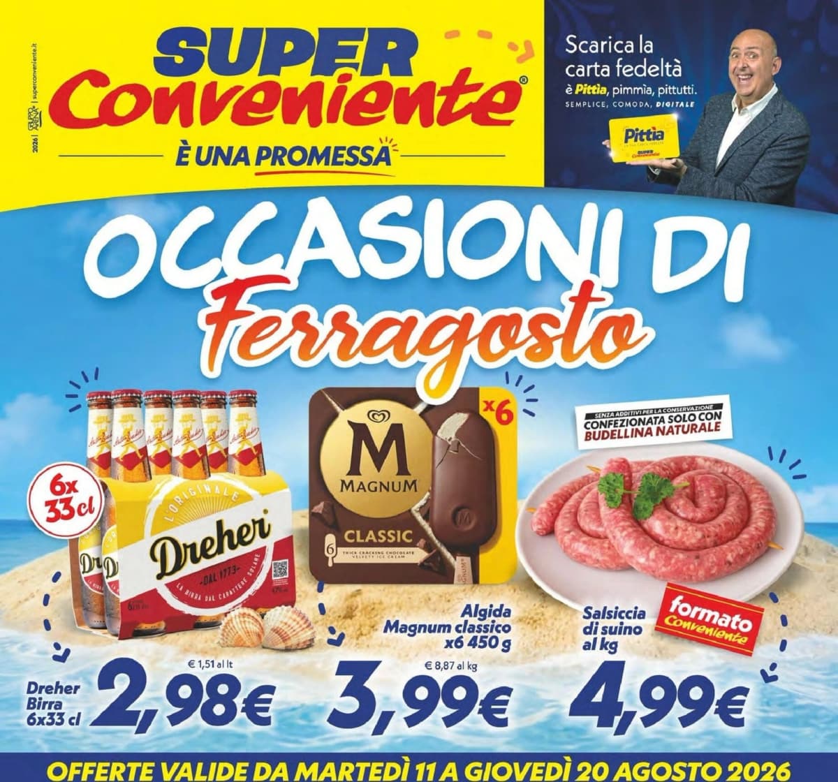 Copertina volantino Superconveniente