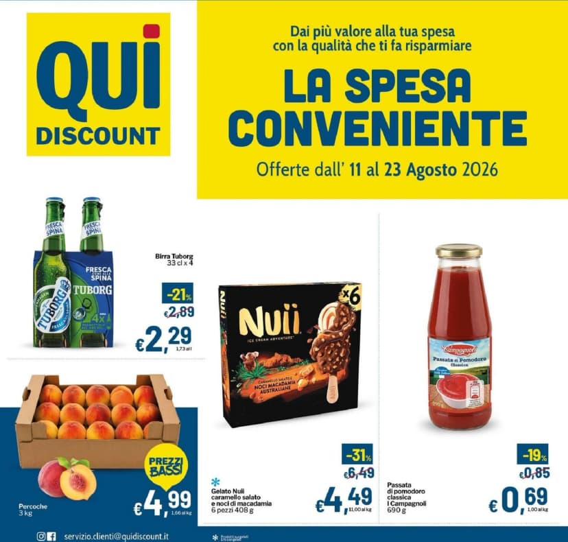 Volantino Qui Discount