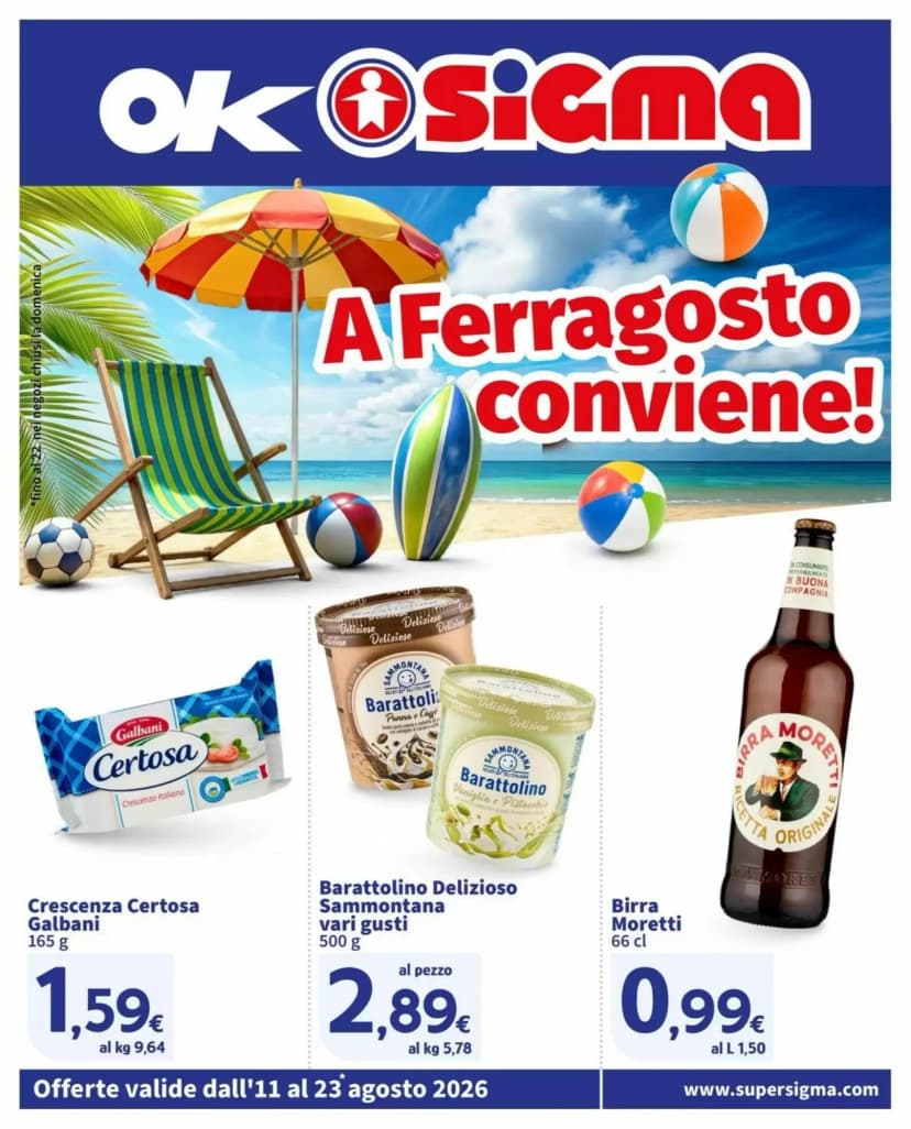 Volantino Ok Sigma