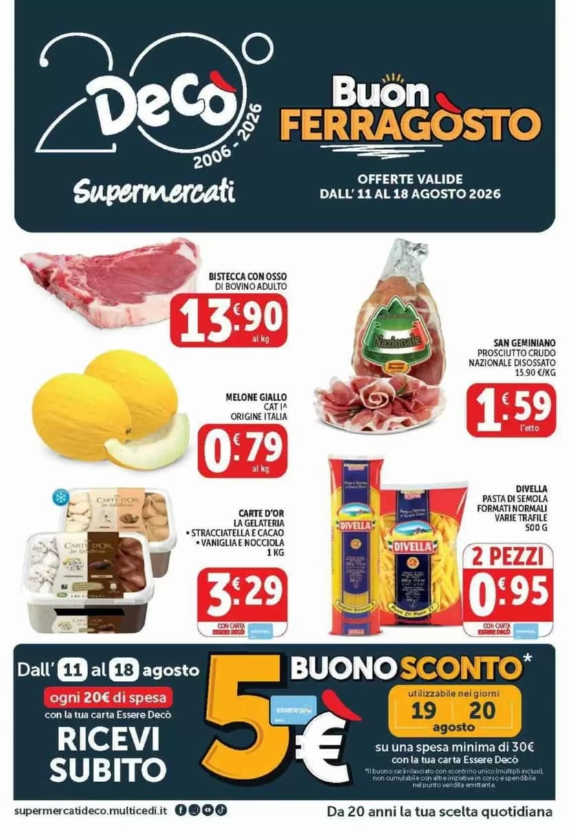 Volantino Decò Supermercati
