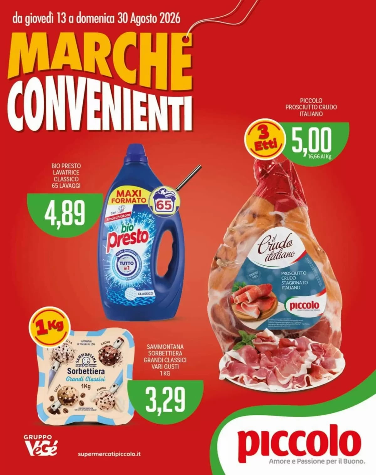 Copertina volantino Piccolo