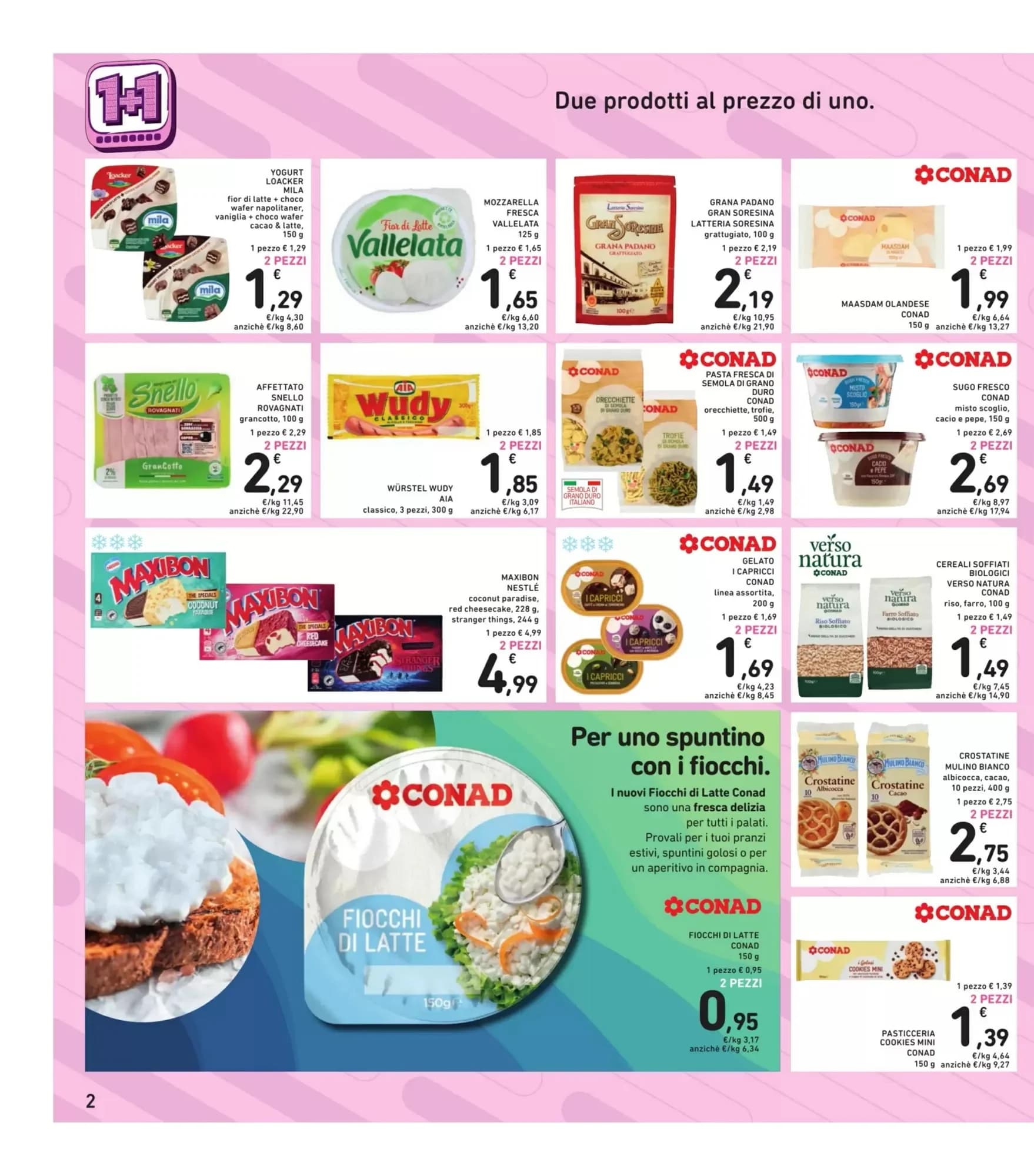 Pagina 2 - Anteprima Volantino Spazio Conad: Offerte valide dal 20 Agosto al 2 Settembre 2026