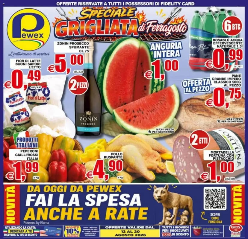 Volantino Pewex