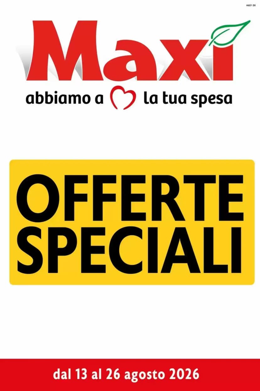 Volantino Maxi Supermercati