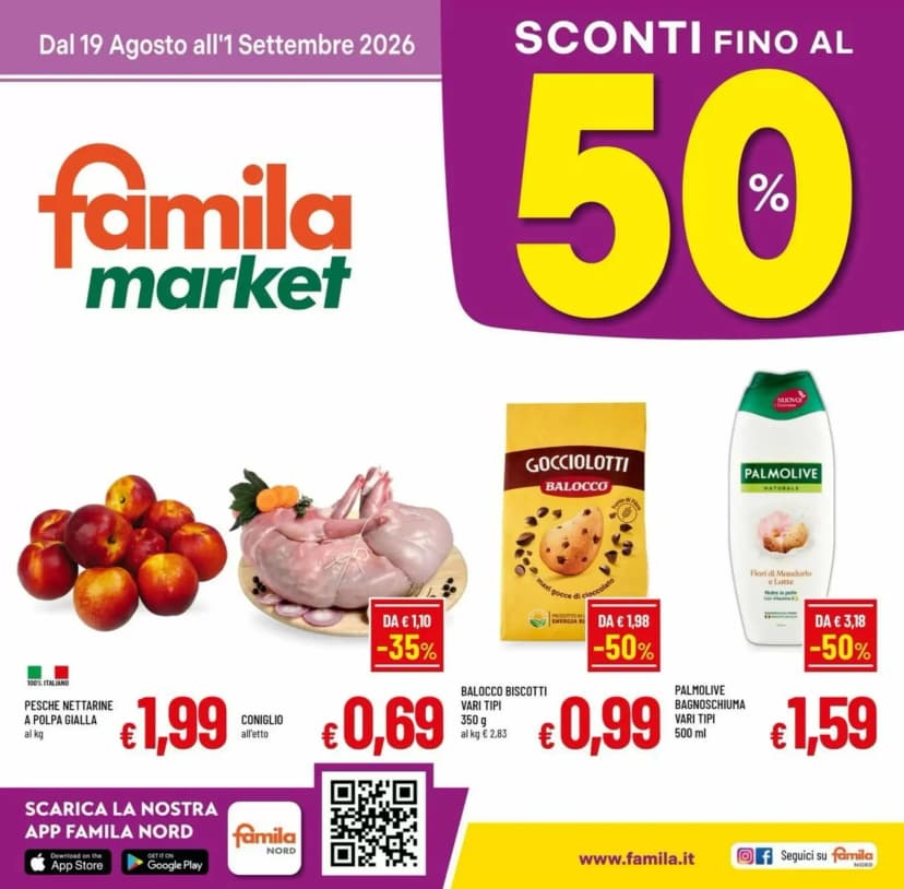 Volantino Famila Market