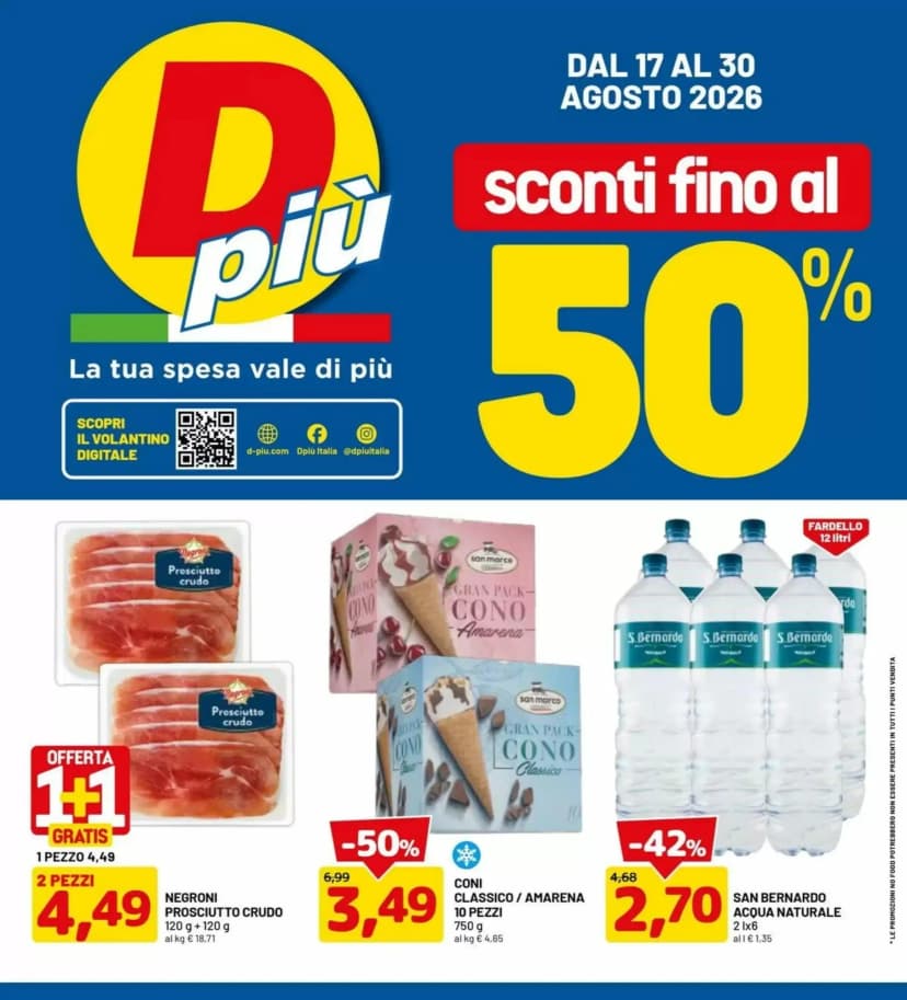 Volantino Dpiu