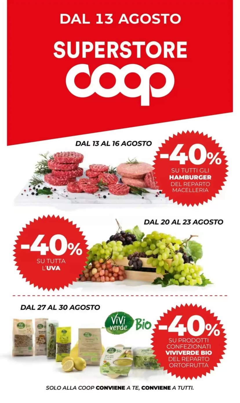 Volantino Coop