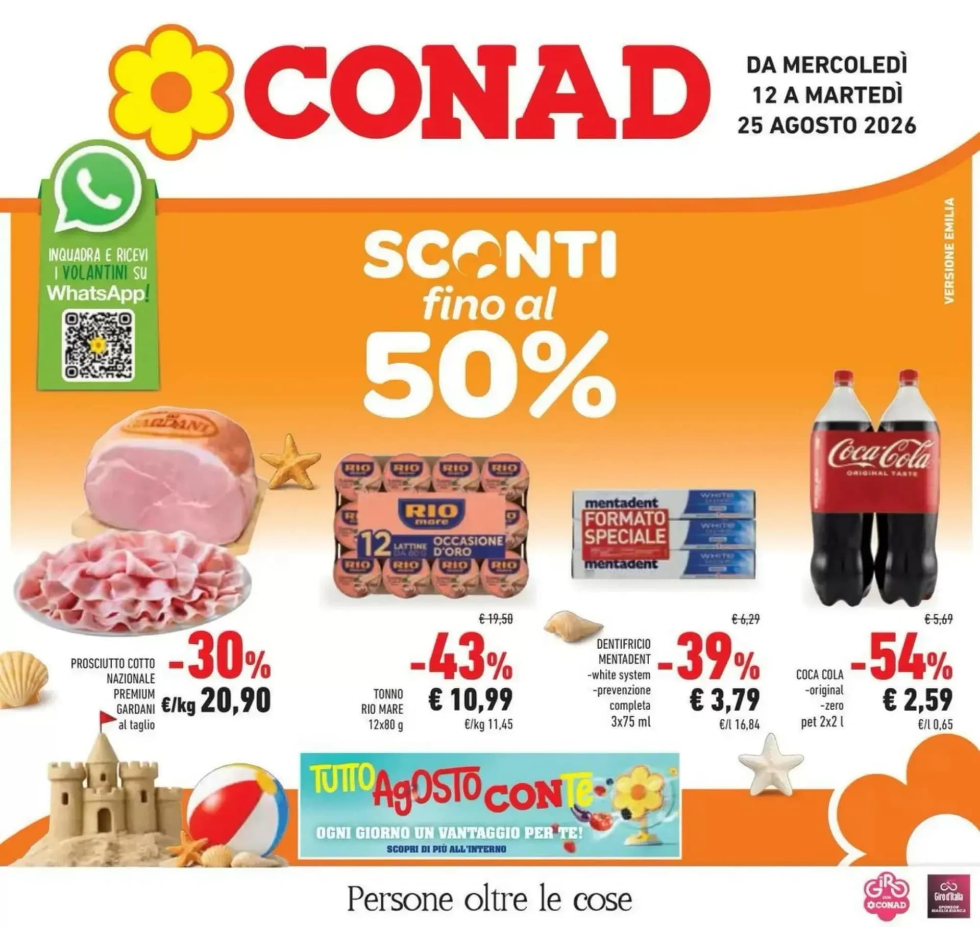 Pagina 1 - Anteprima Volantino Conad: Offerte valide dal 19 Agosto 2026 al 25 Agosto 2026