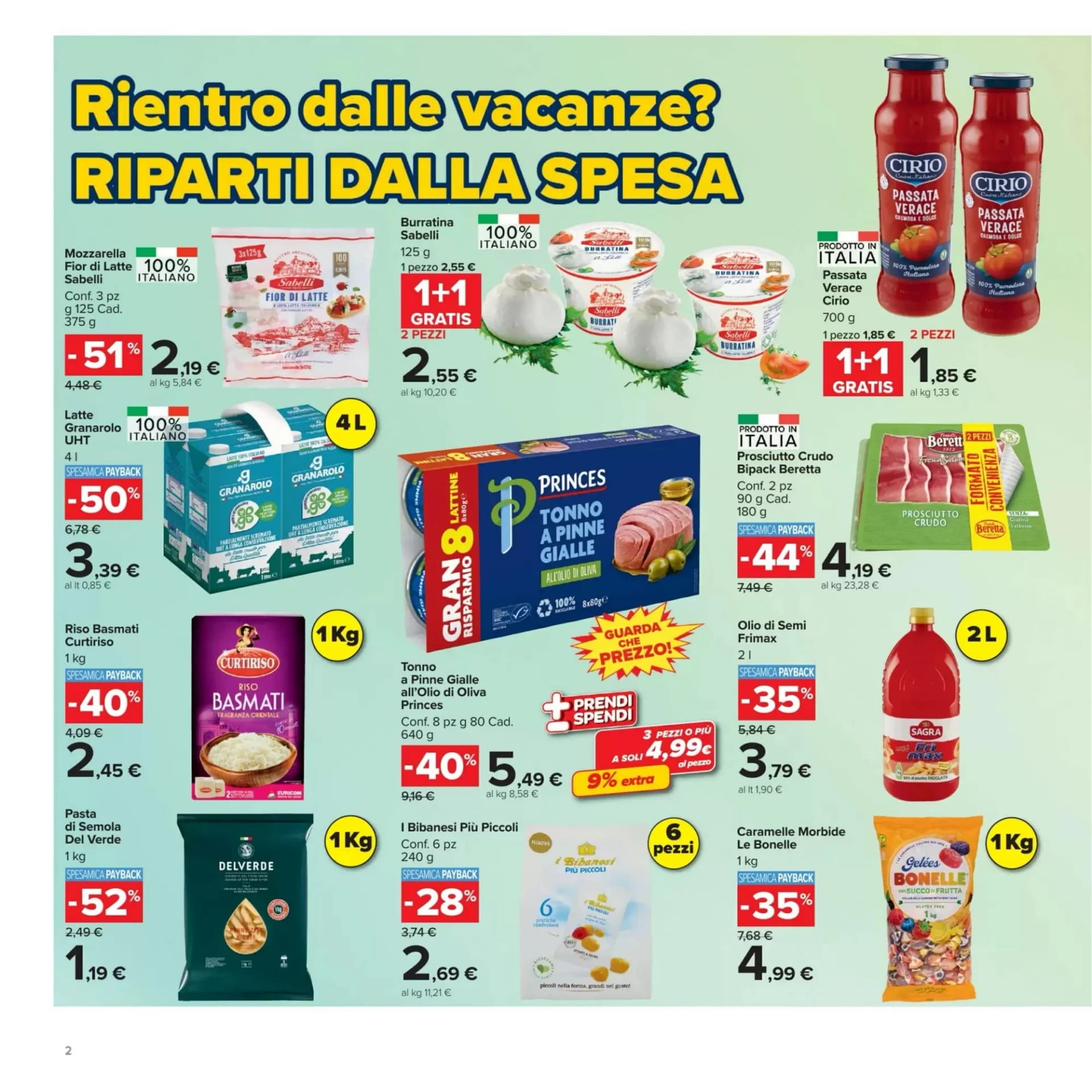 Pagina 2 - Anteprima Volantino Carrefour Market: Offerte valide dal 20 Agosto 2026 al 3 Settembre 2026