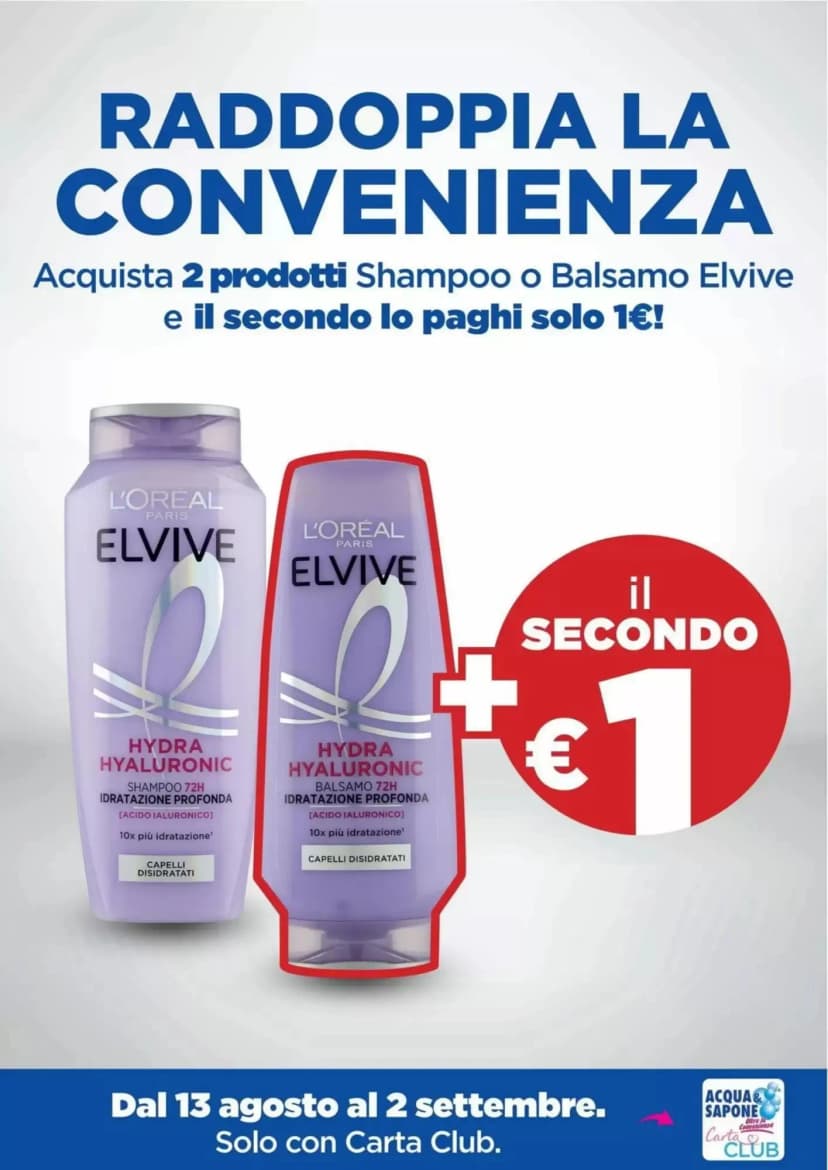 Volantino Acqua & Sapone