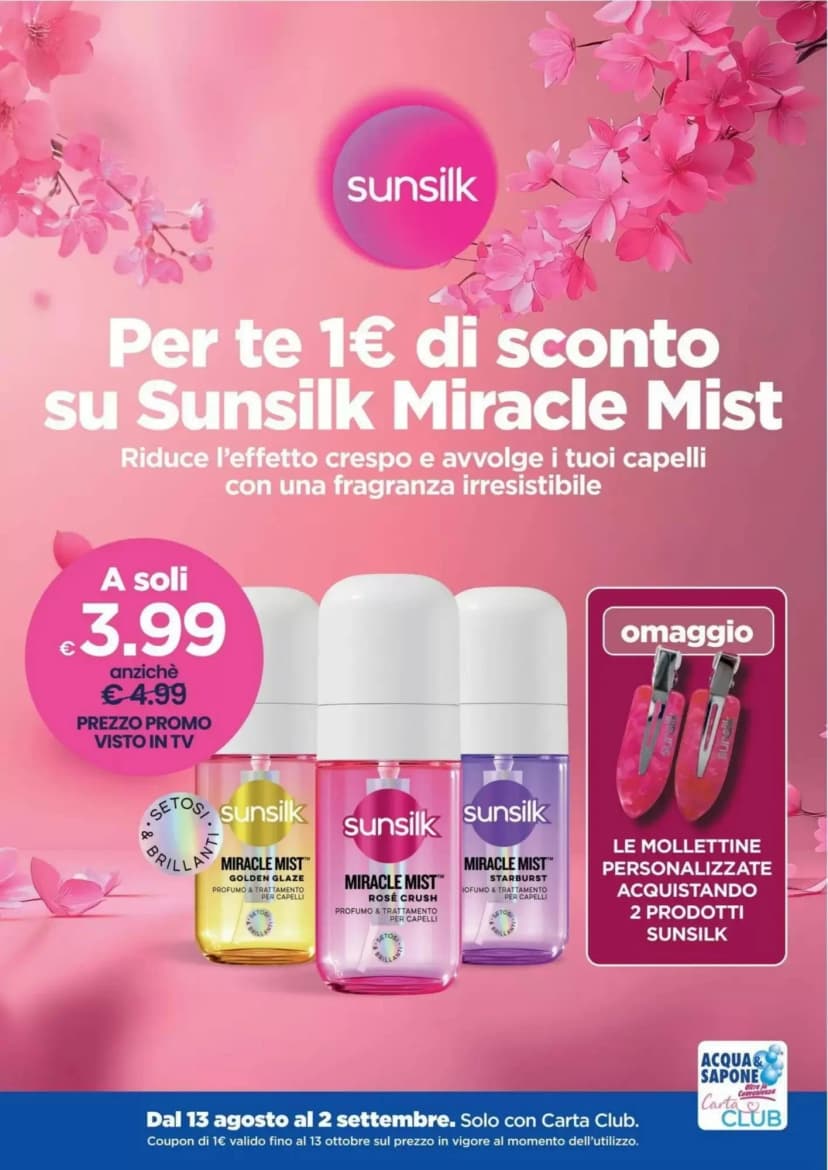 Volantino Acqua & Sapone