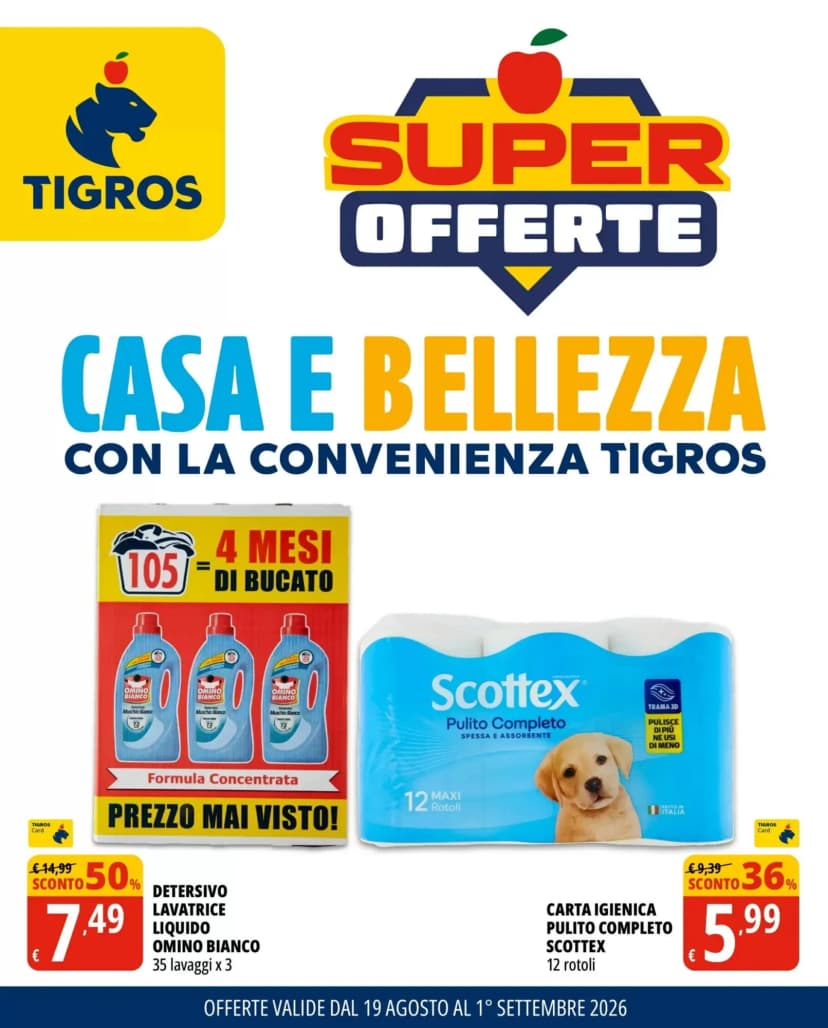 Volantino Tigros