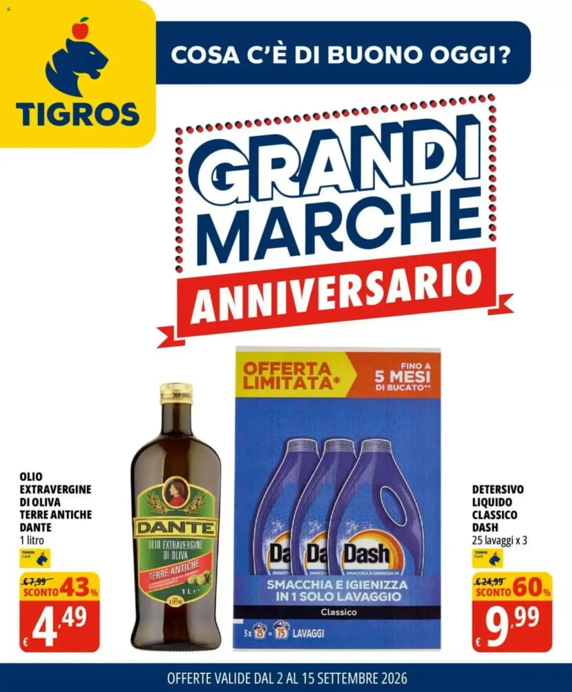 Volantino Tigros