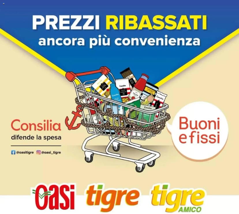 Volantino Tigre