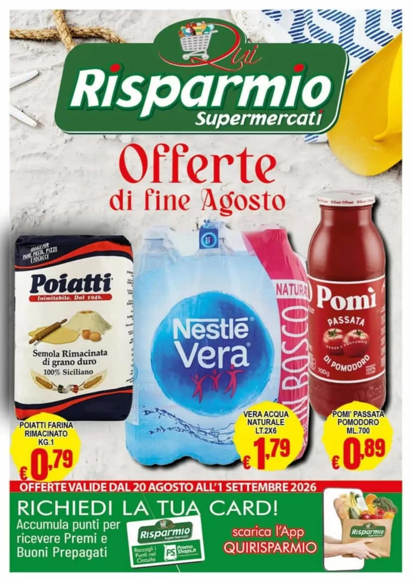 Volantino Risparmio Supermercati