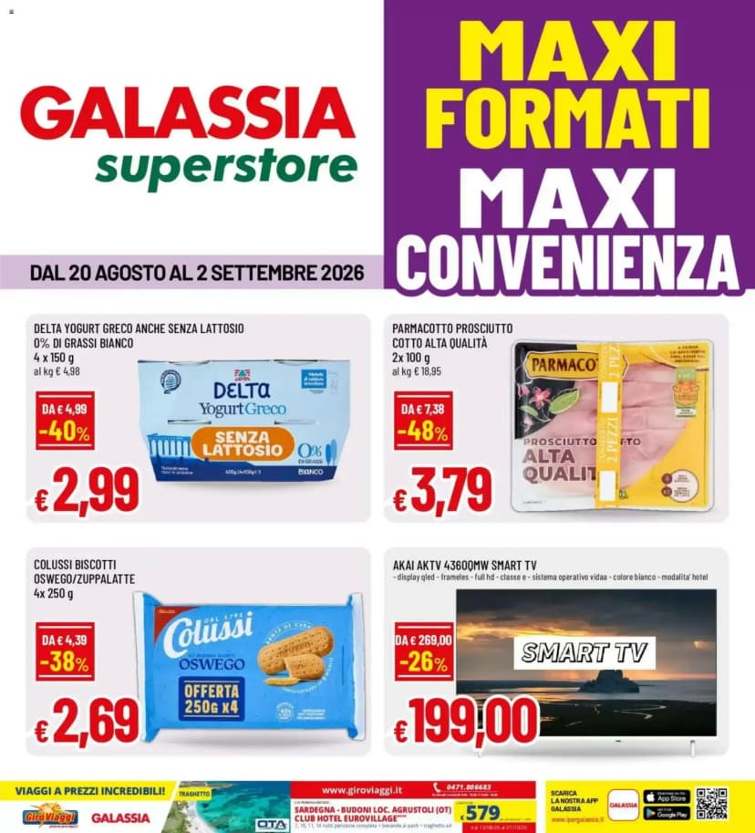 Volantino Galassia
