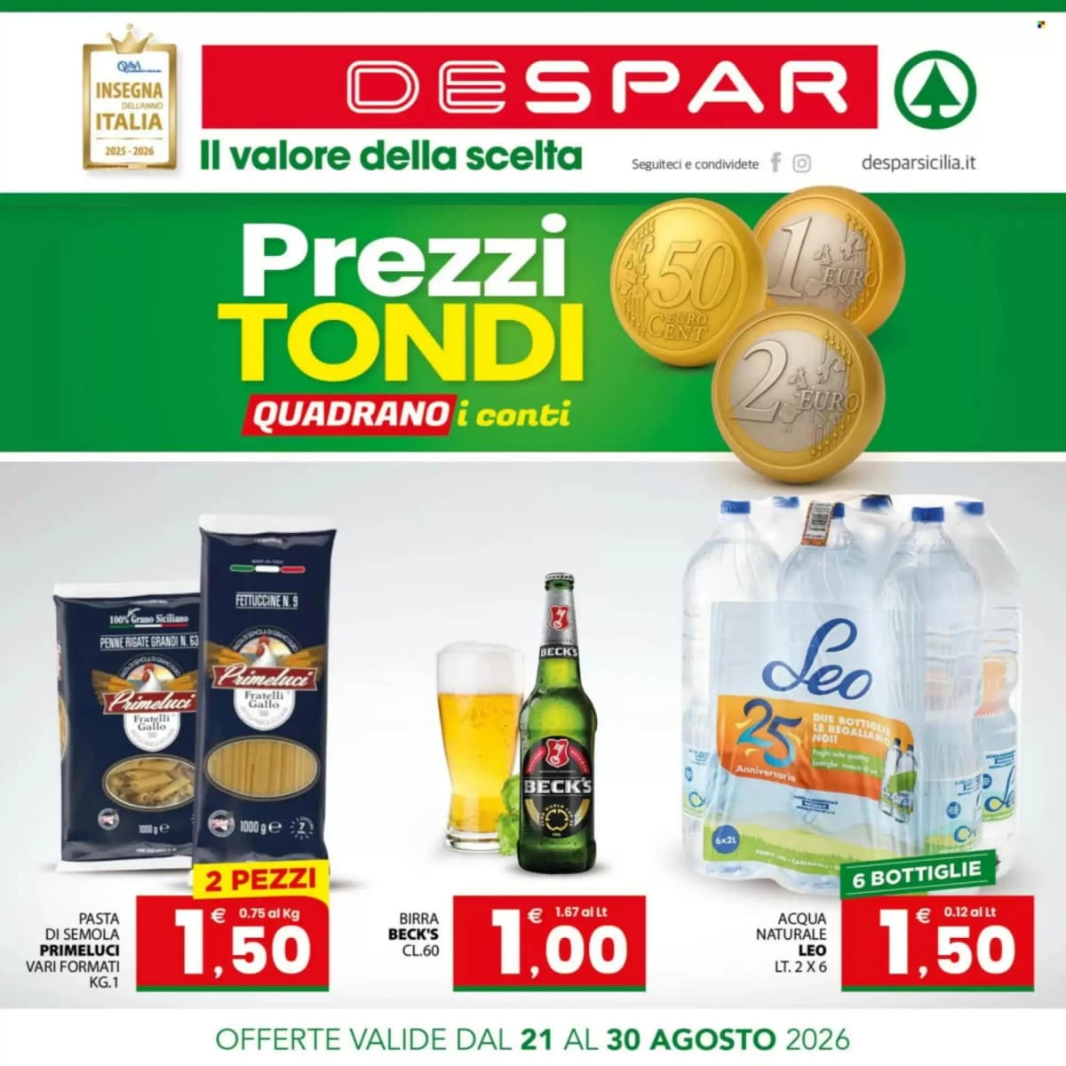 Copertina volantino Despar