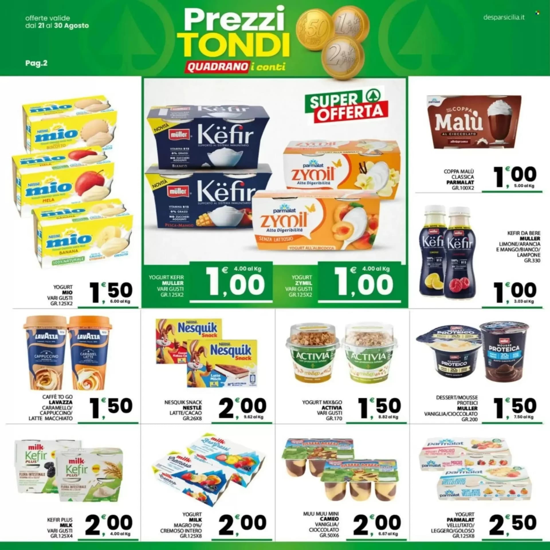Pagina 2 - Anteprima Volantino Despar: Offerte valide dal 21 Agosto 2026 al 30 Agosto 2026