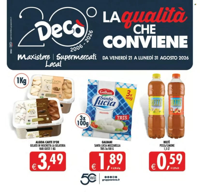 Volantino Decò Supermercati