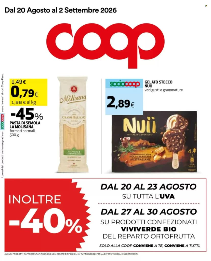 Volantino Coop