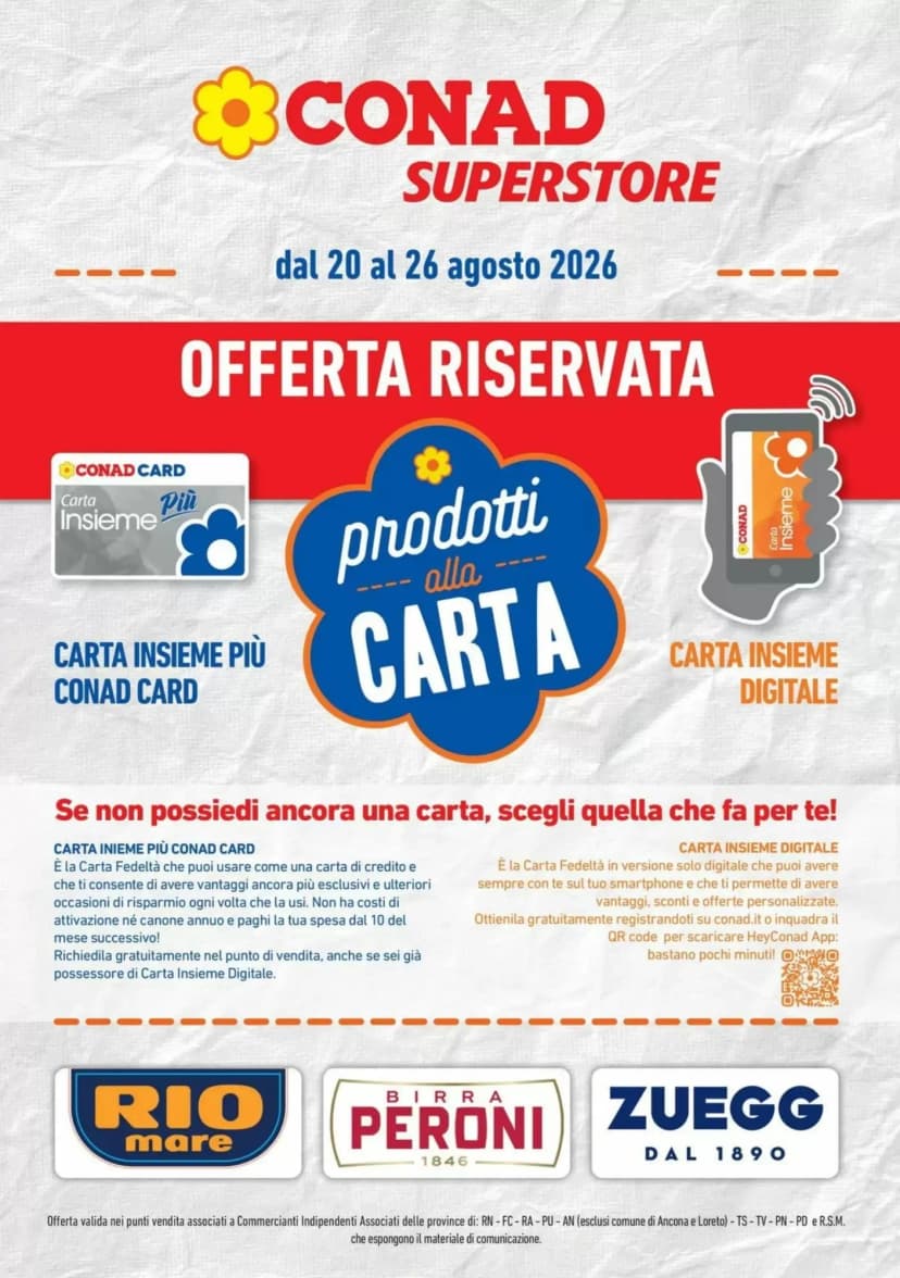 Volantino Conad Superstore