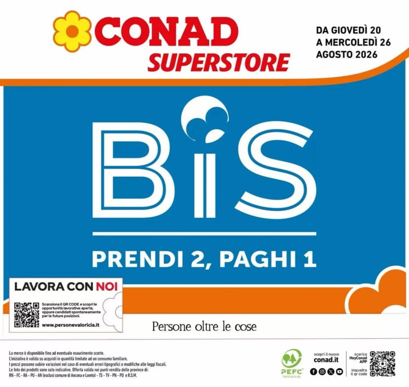 Volantino Conad Superstore