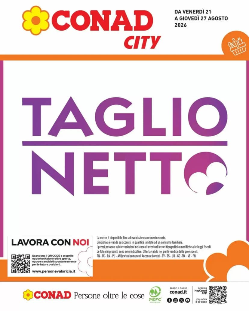 Volantino Conad City