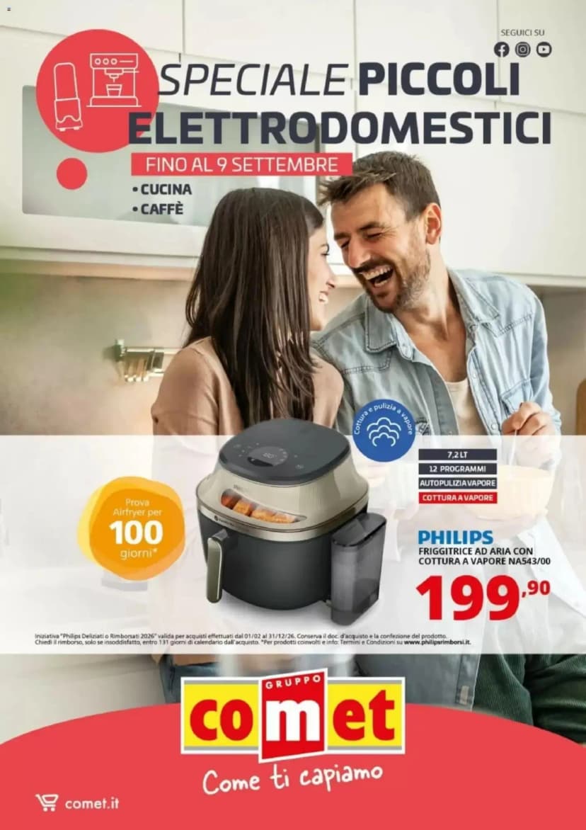 Volantino Comet