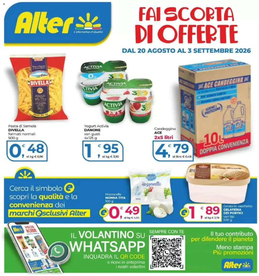 Volantino Alter Discount