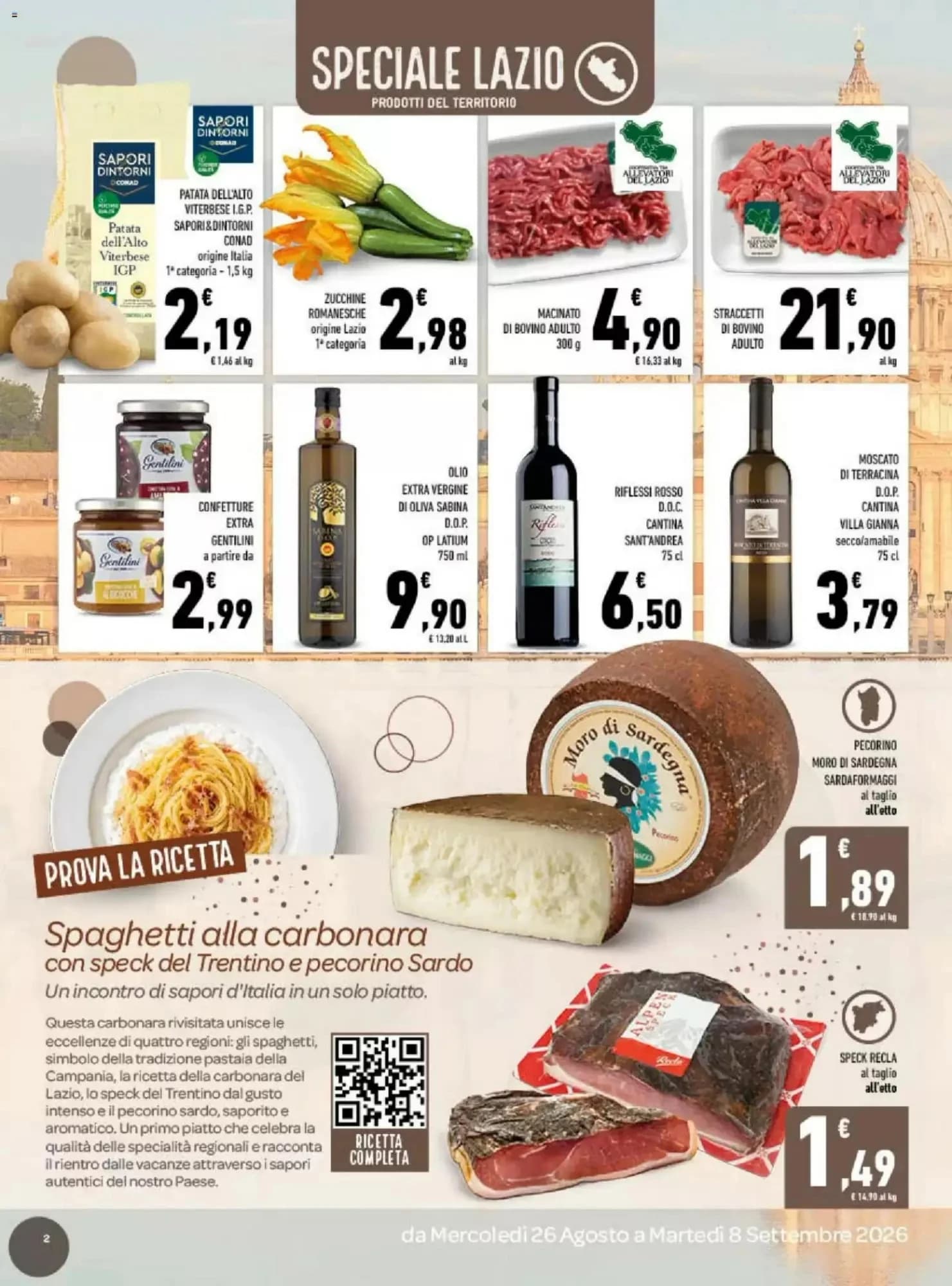Pagina 2 - Anteprima Volantino Tuday Conad: Offerte valide dal 26 Agosto 2026 al 8 Settembre 2026