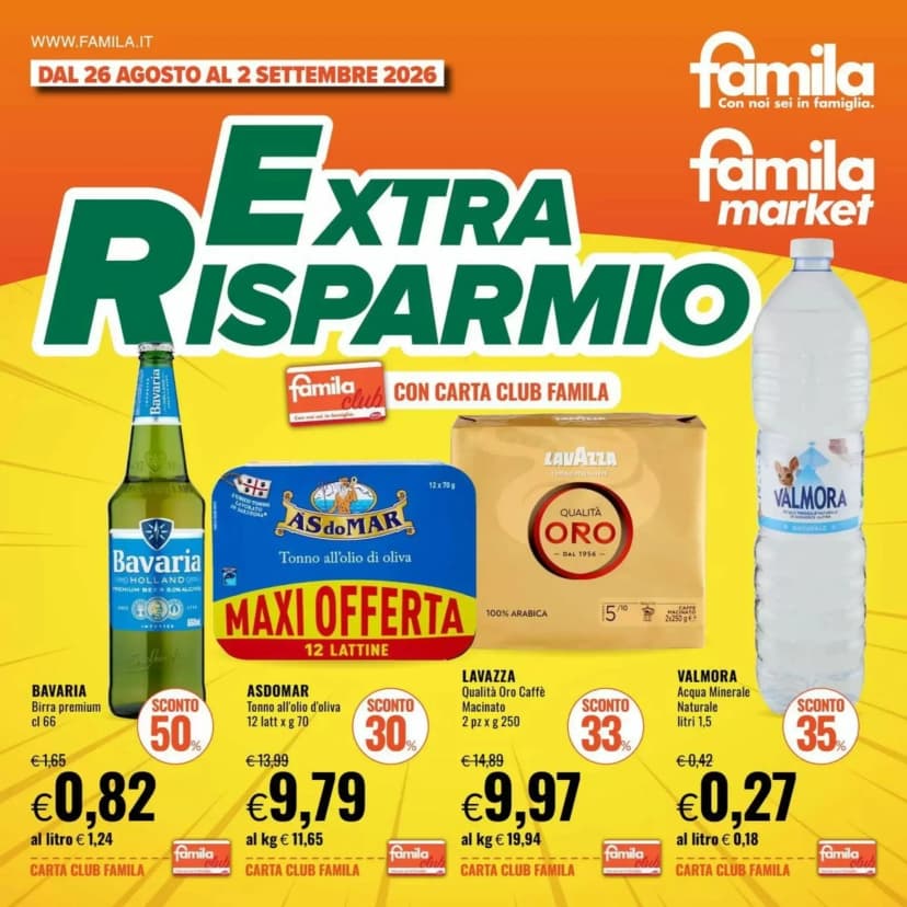Volantino Famila Market
