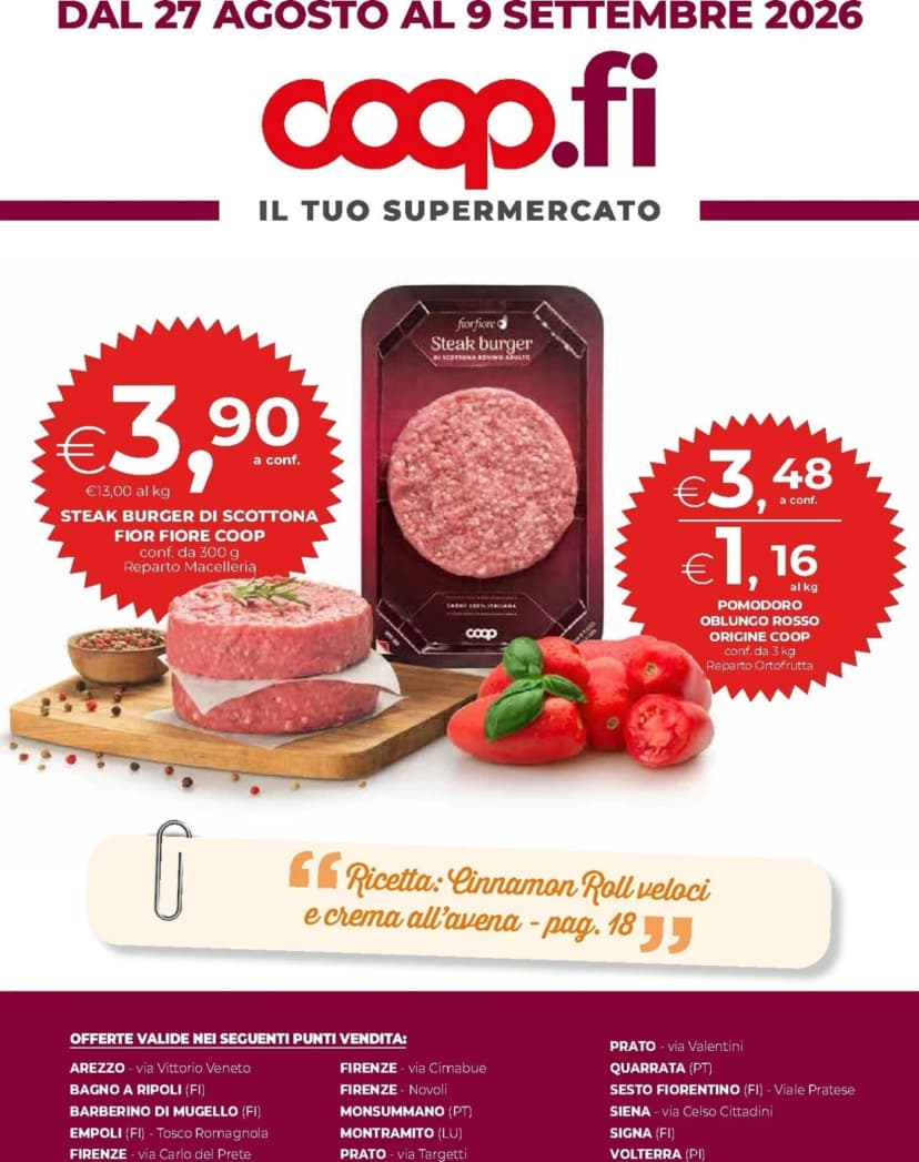 Volantino Unicoop