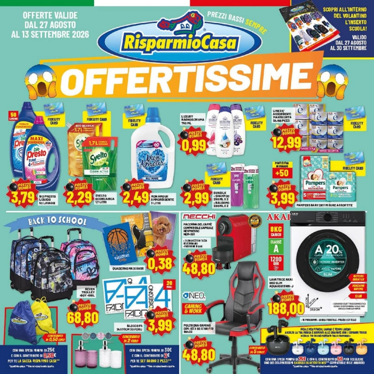 Copertina volantino Risparmio Casa
