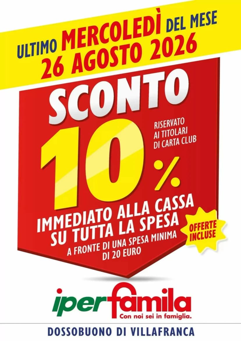Volantino Iperfamila