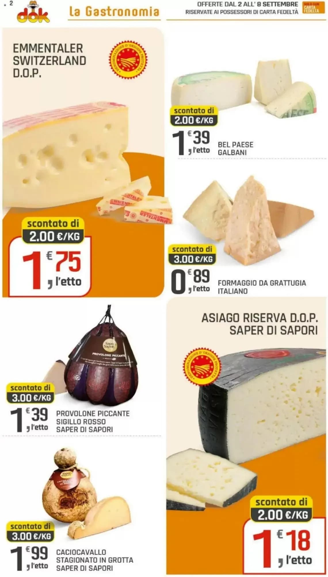 Pagina 2 - Anteprima Volantino Dok: Offerte valide dal 2 Settembre 2026 al 8 Settembre 2026