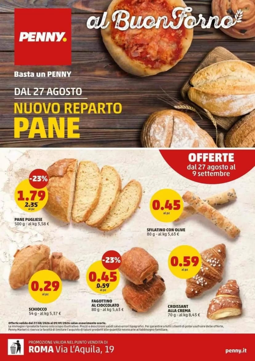 Volantino Penny