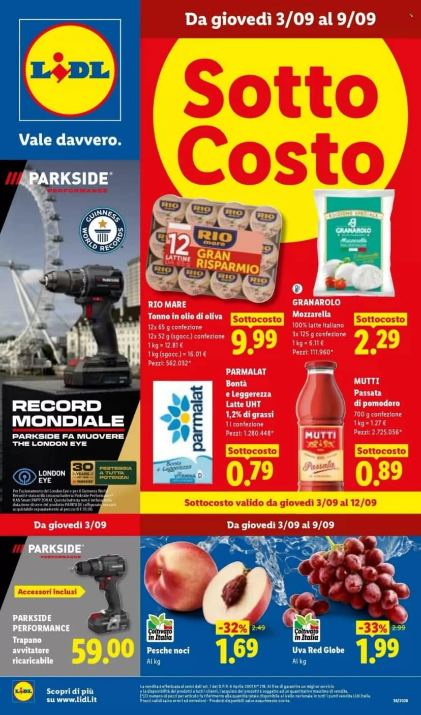Volantino Lidl